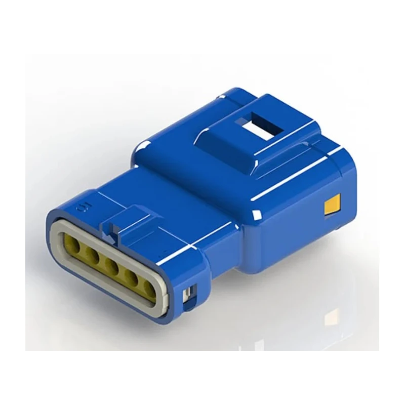 EDAC 560 Wire to Wire Connector Cable 5 Pole, Crimp, Male, IP67, 250V 3A, Polybutylene Terephthalate 560-005-000-310