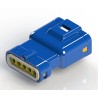 EDAC 560 Wire to Wire Connector Cable 5 Pole, Crimp, Male, IP67, 250V 3A, Polybutylene Terephthalate 560-005-000-310