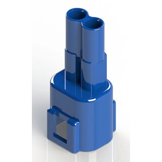 EDAC 572 Wire to Wire Connector Cable, 2 Crimp Terminals, 10A, 300V, Male, Cable Mount, IP67, 572-002-000-300
