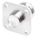 Telegartner N Series Coaxial Connector Panel Mount, Female, Straight, Solder, 50 Ω, J01021H1082
