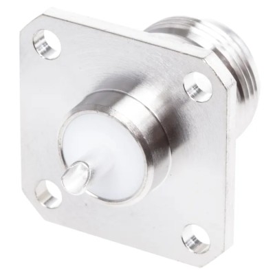 Telegartner N Series Coaxial Connector Panel Mount, Female, Straight, Solder, 50 Ω, J01021H1082