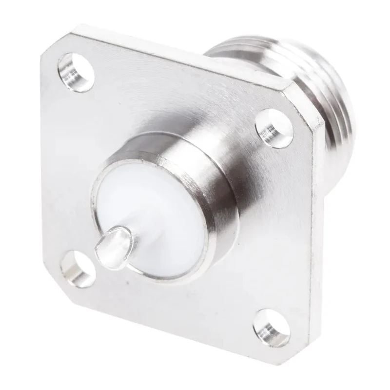 Telegartner N Series Coaxial Connector Panel Mount, Female, Straight, Solder, 50 Ω, J01021H1082