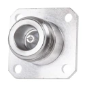 Telegartner N Series Coaxial Connector Panel Mount, Female, Straight, Solder, 50 Ω, J01021H1082