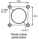 Telegartner N Series Coaxial Connector Panel Mount, Female, Straight, Solder, 50 Ω, J01021H1082