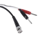 Telegartner BNC Test Lead Black/Red 1m, Straight Male-Male RF Coaxial Cable Assembly L00010A1845