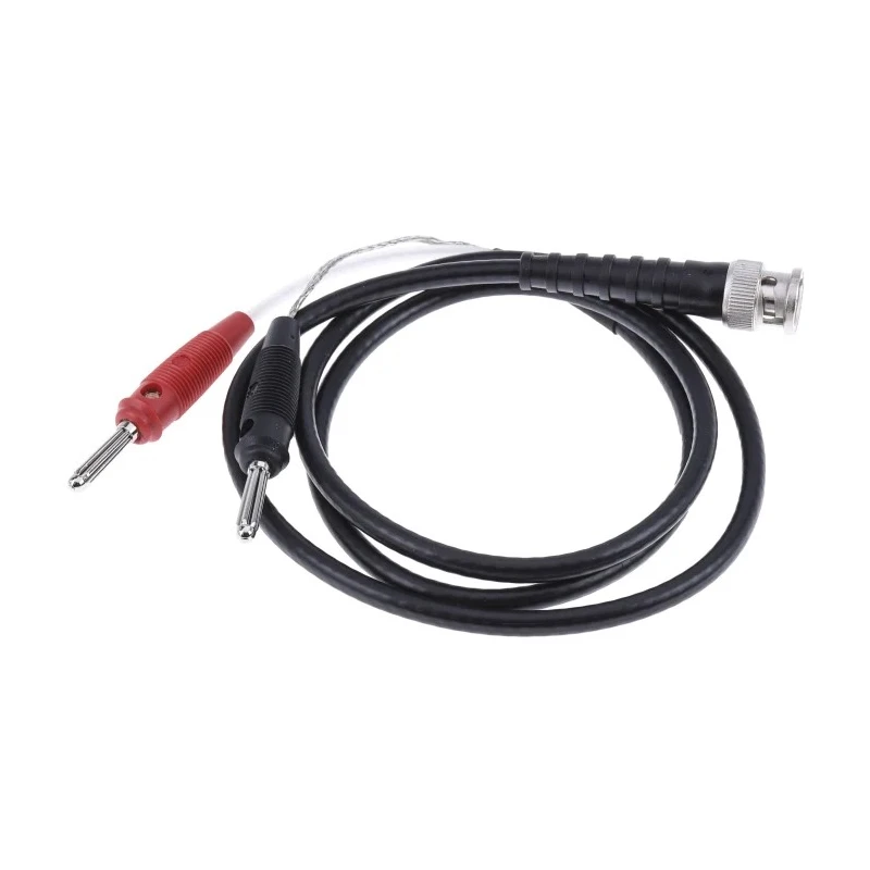 Telegartner BNC Test Lead Black/Red 1m, Straight Male-Male RF Coaxial Cable Assembly L00010A1845