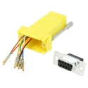 MH Connectors D-Sub Adapter 9-Way D-Sub Female to RJ45 Female DA9-SMJ8-Y-K