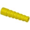 Telegartner Strain Relief BNC Boot for 0.6/3.7, RG-59B/U, RG-62A/U, Yellow, Zinc Chromate B00081D1289