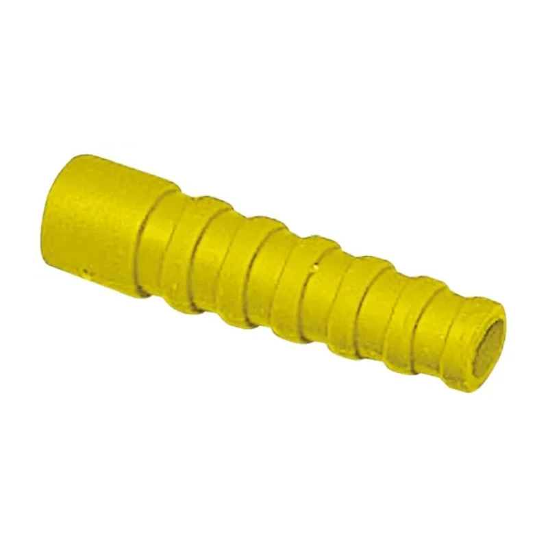 Telegartner Strain Relief BNC Boot for 0.6/3.7, RG-59B/U, RG-62A/U, Yellow, Zinc Chromate B00081D1289