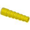 Telegartner Strain Relief BNC Boot for 0.6/3.7, RG-59B/U, RG-62A/U, Yellow, Zinc Chromate B00081D1289