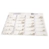 Nova Through Hole Ceramic Capacitor Kit, 285 Pcs, 10 - 50V, 1nF - 1μF CCC-32