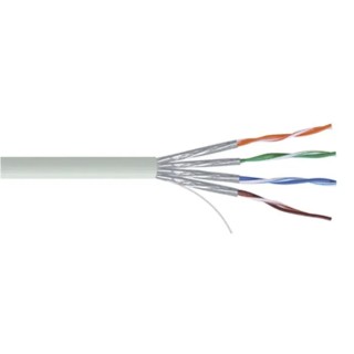 RS PRO Cat7 Ethernet Cable 100m, Grey, U/FTP, PVC Jacket, High-Speed LAN, Cat7