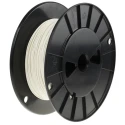 TE Connectivity M81044 Series Hook Up Wire, White, 12 AWG, 37 x 28 AWG Strands, 100 m, Polyalkene Insulation M81044/12-12-9