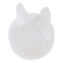 Essentra 6 mm Diameter LED Holder for 5 mm (T-1 3/4) and 3 mm (T-1) LEDs LEDS-2E-4-01