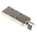ASSMANN WSW Straight Cable Male USB Type A Connector USB 2.0, 1 Port, 30V, Brass Contacts A-USBPA-N