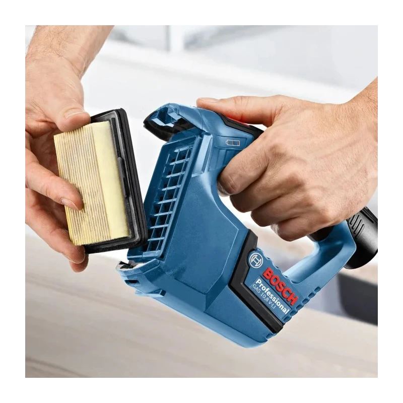 Bosch Handheld Mini Vacuum Cleaner 12V, Bagless, Dry/Wet, 15L/s Flow, 0.35L Tank, Compact, Cordless GAS 12V 06019E3000
