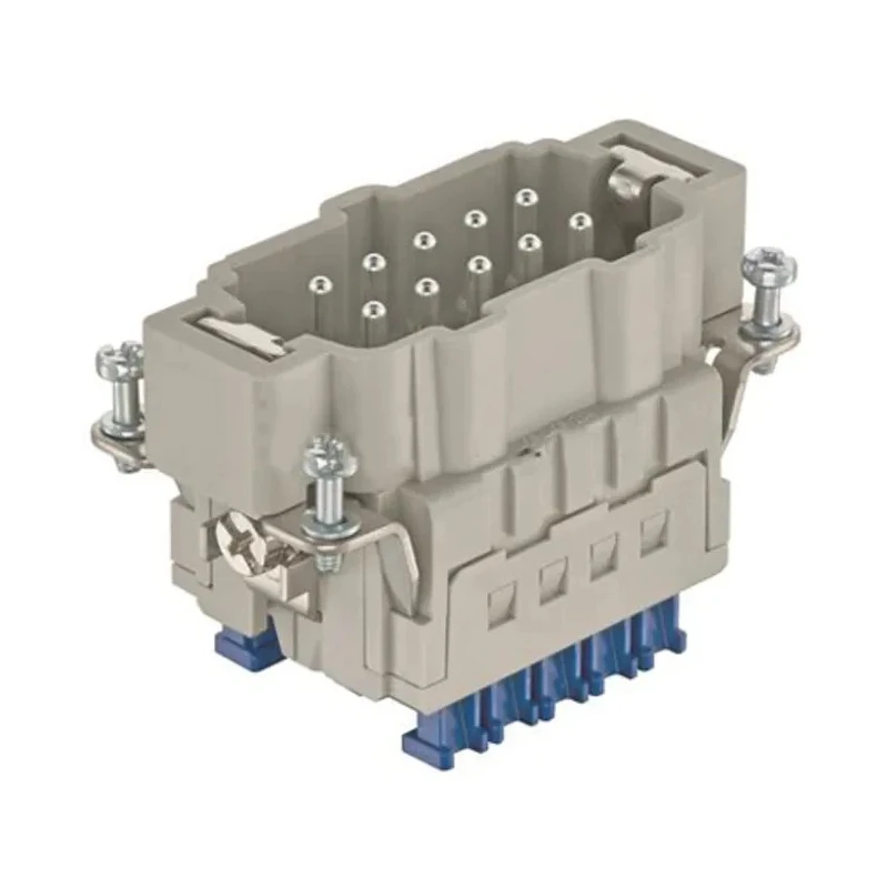 HARTING Heavy Duty Power Connector Insert, 16A, Han ES Press Series Male, 10 Contacts 09330102648