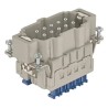 HARTING Heavy Duty Power Connector Insert, 16A, Han ES Press Series Male, 10 Contacts 09330102648