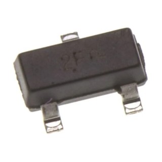 onsemi PNP Bipolar Transistor SOT-23, -600mA, -60V, 3-Pin, Surface Mount MMBT2907ALT1G