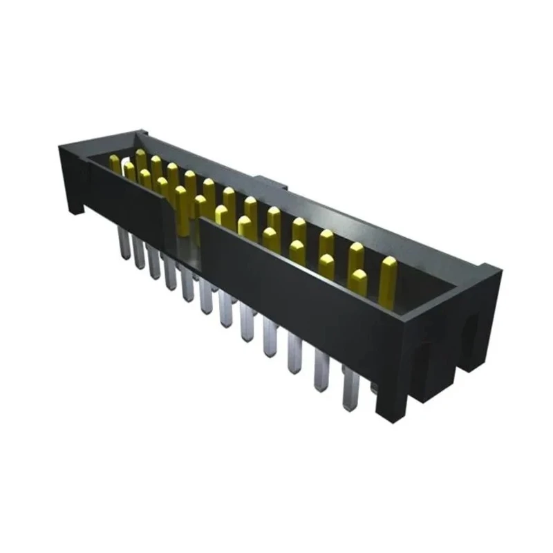 Samtec Horizontal Surface PCB Header, 14 Contacts, 2 mm Pitch, Dual Row, Shrouded STMM-107-02-G-D-SM-P-TR