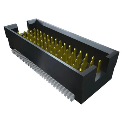Samtec TOLC Series Horizontal Surface Mount PCB Header, 80 Contacts, 1.27mm Pitch, 4 Row, Shrouded, TOLC-120-02-S-Q-A-K-TR