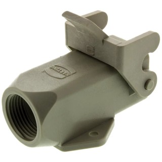 HARTING Han A Heavy Duty Power Connector Housing Surface Mount, 1 Lever, Top Entry, Polycarbonate, IP67/IP44 09200030220