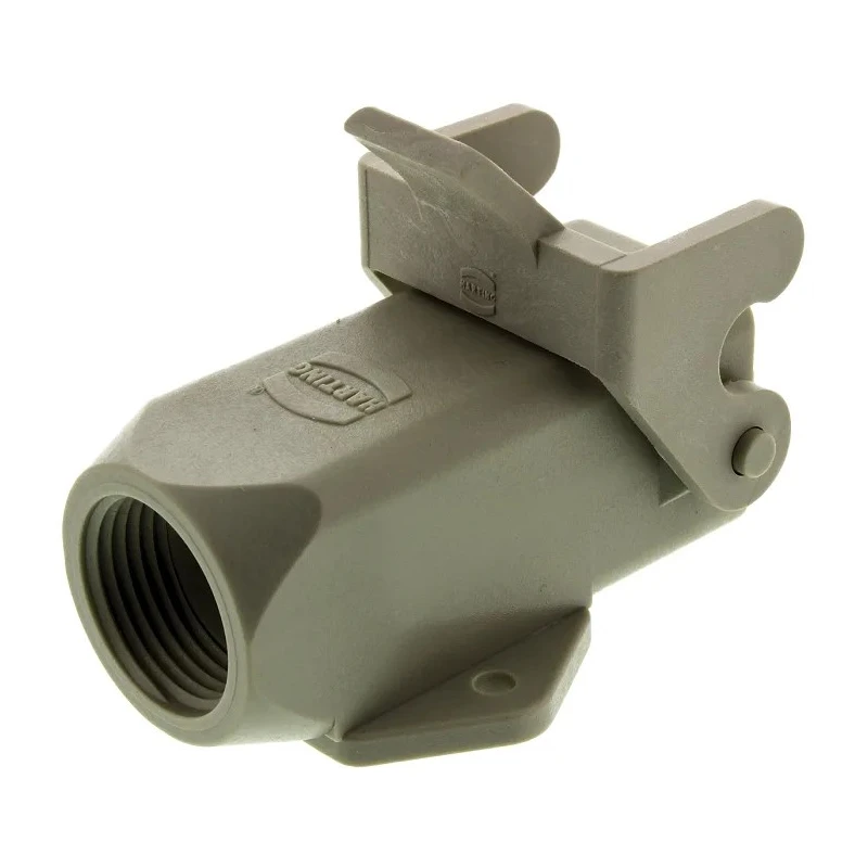 HARTING Han A Heavy Duty Power Connector Housing Surface Mount, 1 Lever, Top Entry, Polycarbonate, IP67/IP44 09200030220