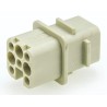 HARTING Heavy Duty Power Connector Insert, 10A, Han D Series Female, 8 Contacts, Cable Mount 09210073131