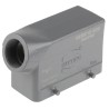 HARTING Han B Heavy Duty Power Connector Hood, Die Cast Aluminium, Side Cable Entry, 2 Lever Locking, 16B, IP65 09300161520