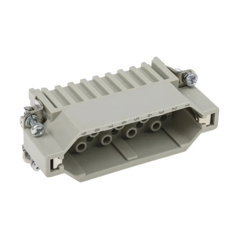 HARTING Heavy Duty Power Connector Insert, 10A, Han D Series Male, 25 Contacts, Polycarbonate, Cable Mount 09210253001