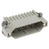 HARTING Heavy Duty Power Connector Insert, 10A, Han D Series Male, 25 Contacts, Polycarbonate, Cable Mount 09210253001