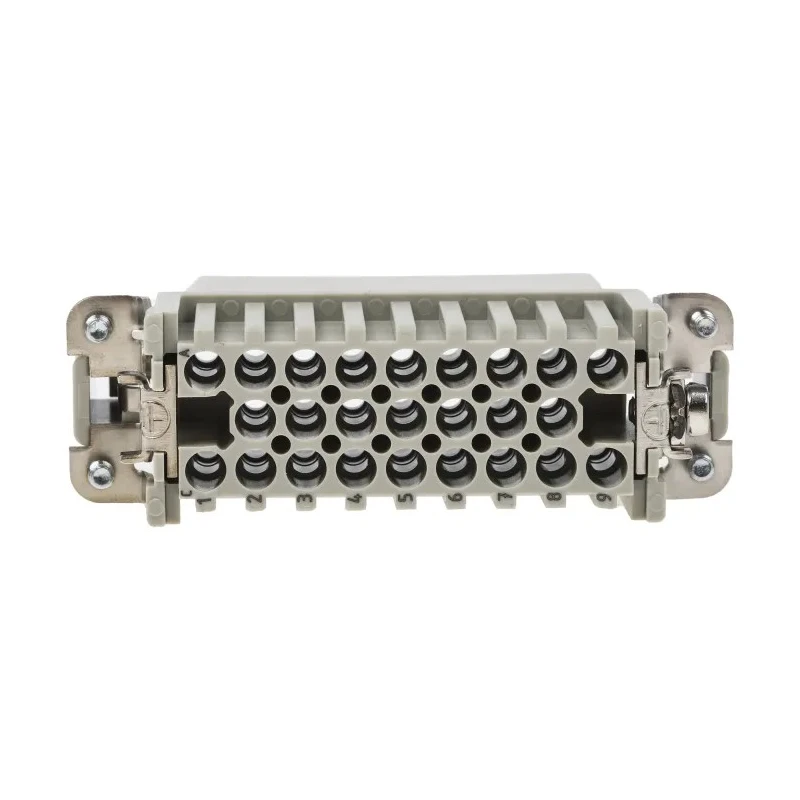 HARTING Heavy Duty Power Connector Insert, 10A, Han D Series Male, 25 Contacts, Polycarbonate, Cable Mount 09210253001