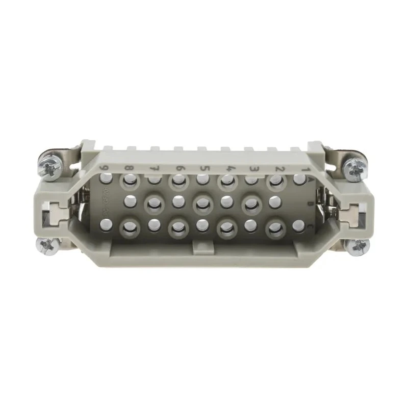 HARTING Heavy Duty Power Connector Insert, 10A, Han D Series Male, 25 Contacts, Polycarbonate, Cable Mount 09210253001