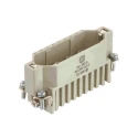 HARTING Heavy Duty Power Connector Insert, 10A, Han D Series Male, 25 Contacts, Polycarbonate, Cable Mount 09210253001