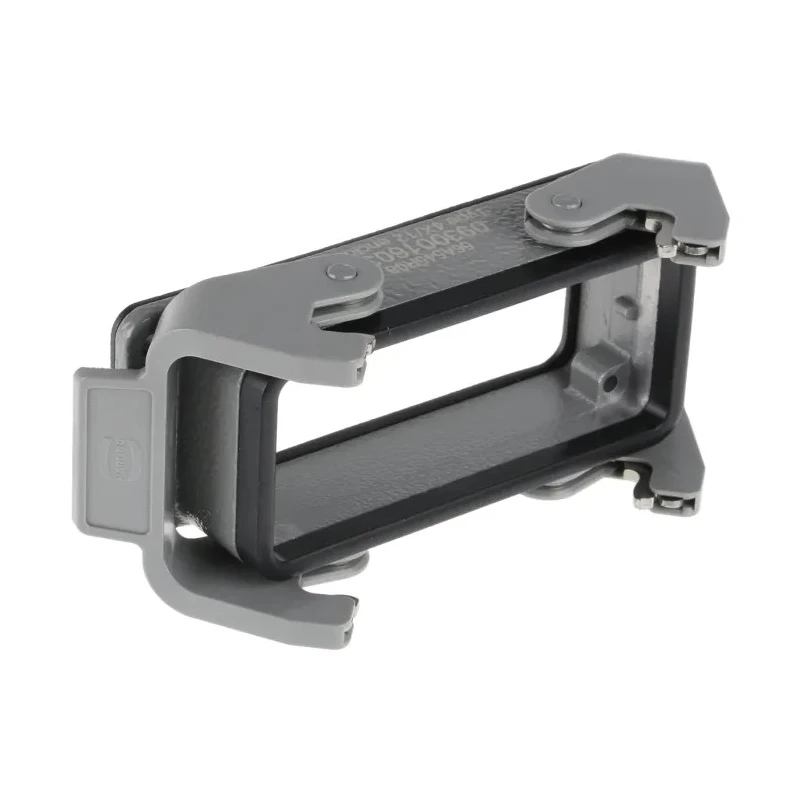 HARTING Han B Range Heavy Duty Power Connector Housing, Bulkhead Mount, Die Cast Aluminium, IP65, Size 16B 09300160301