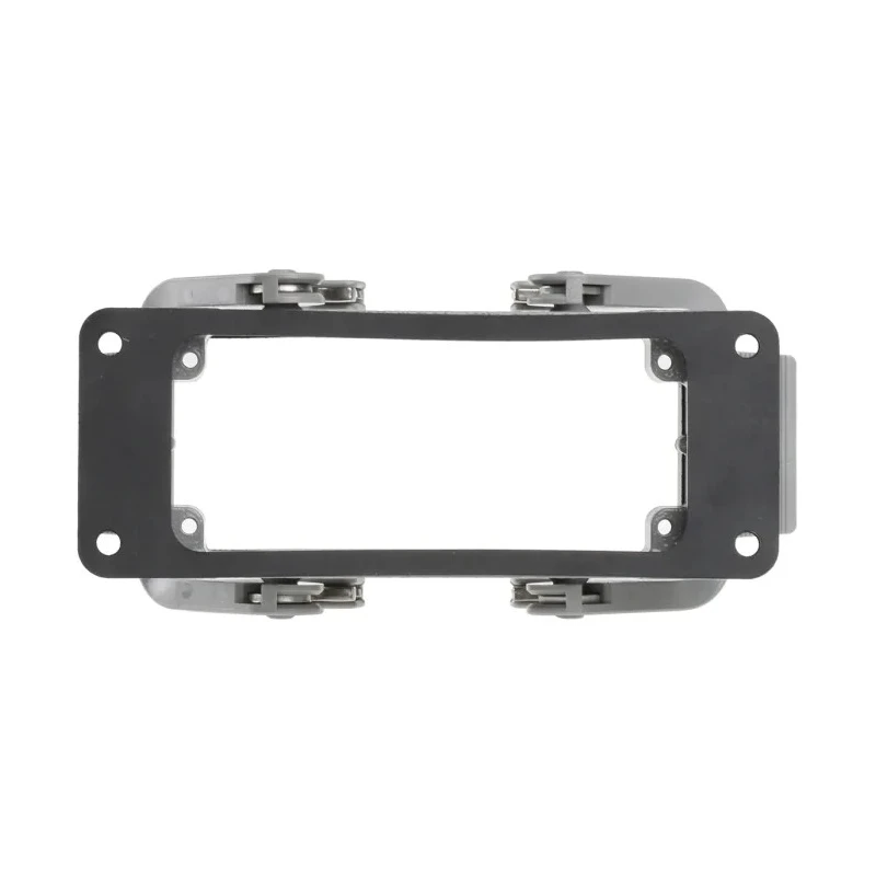 HARTING Han B Range Heavy Duty Power Connector Housing, Bulkhead Mount, Die Cast Aluminium, IP65, Size 16B 09300160301