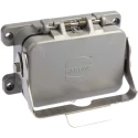 HARTING Han B Range Heavy Duty Power Connector Housing, Die Cast Aluminium, Bulkhead Mount, IP65, 1 Lever 09300480301