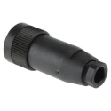 binder Circular Connector, 7 Contacts, Socket Female, Cable Mount, 10A 250V, IP65/IP67, Straight, Solder Termination RD24