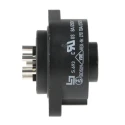 binder Circular Connector, 7 Contacts, Panel Mount, Socket, Female, IP67, 693 Series 09-4228-00-07