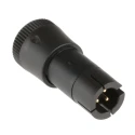 binder Circular Connector 3 Contacts Subminiature Plug, Male, Cable Mount, IP40, 3A 60V Polyamide 719 Series 09-9747-70-03