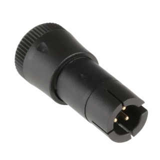 binder Circular Connector 3 Contacts Subminiature Plug, Male, Cable Mount, IP40, 3A 60V Polyamide 719 Series 09-9747-70-03
