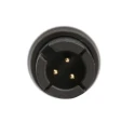 binder Circular Connector 3 Contacts Subminiature Plug, Male, Cable Mount, IP40, 3A 60V Polyamide 719 Series 09-9747-70-03