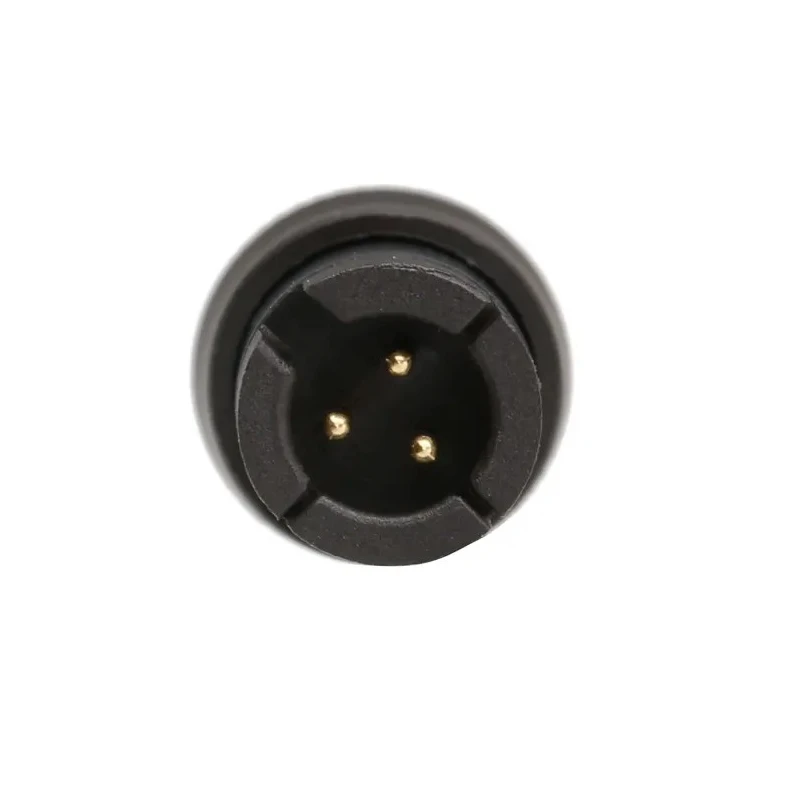 binder Circular Connector 3 Contacts Subminiature Plug, Male, Cable Mount, IP40, 3A 60V Polyamide 719 Series 09-9747-70-03