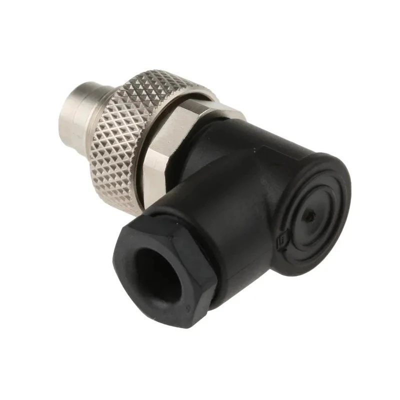 binder Circular Connector M9 Plug, 7 Contacts, Angled Cable IP67 1A 125V Polyamide Male 712 Series 99-0421-70-07