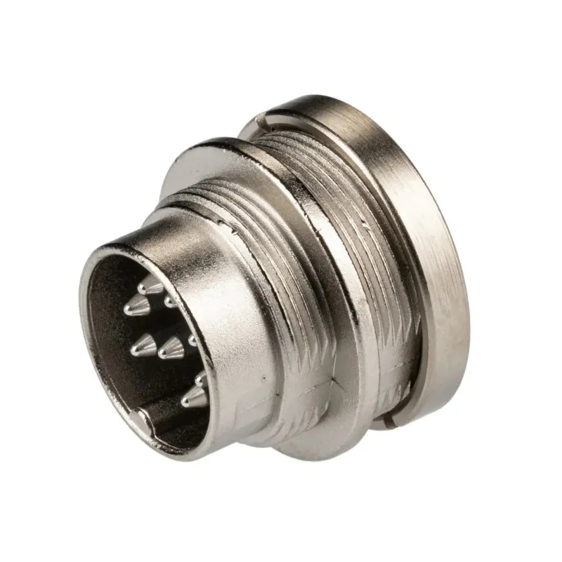 binder Circular Connector 8 Contacts Panel Mount M16 Socket Male IP40 680 Series 09-0473-00-08