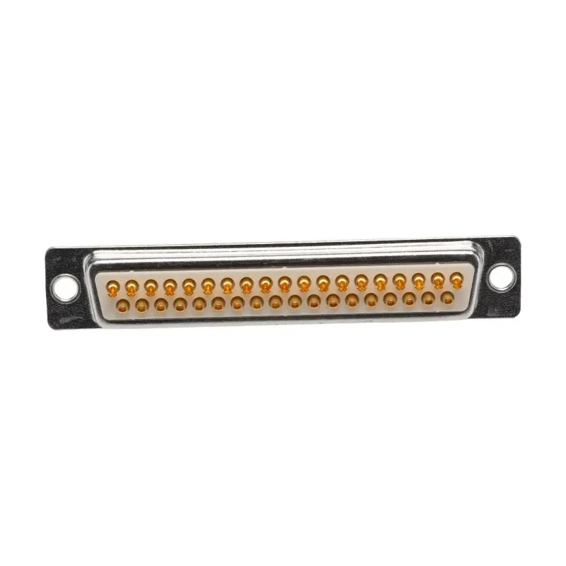 HARTING 37-Way D-Sub Straight Panel Mount Connector Female, Steel Housing, Gold-Plated Copper Alloy Contacts 09670374704