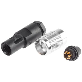 binder  Circular Connector 7 Contacts, Cable Mount, M9, Female Socket, IP67, 125V, 1A, Nylon Housing, 712 Series