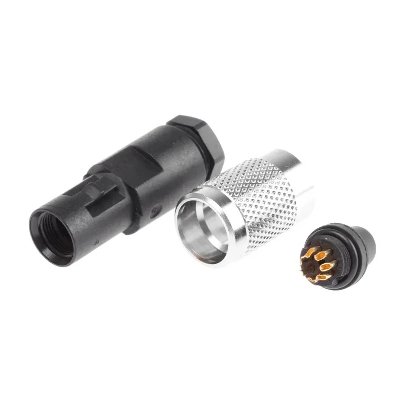 binder  Circular Connector 7 Contacts, Cable Mount, M9, Female Socket, IP67, 125V, 1A, Nylon Housing, 712 Series