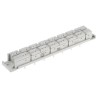 HARTING DIN 41612 Connector 15 Way, 10.16 mm Pitch, 2 Row, Straight, Female, Solder, H15 Type, Silver-Plated 09062152821