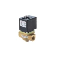 Norgren Pneumatic Solenoid Valve 2/2 Solenoid/Spring, G Thread, V05B286N-B438A, 120V AC, Brass Body, 1/4 Inch Port, 13 Bar